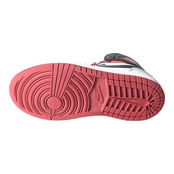 Nike Kids Sneakers Black Red White - Picture 6 of 7